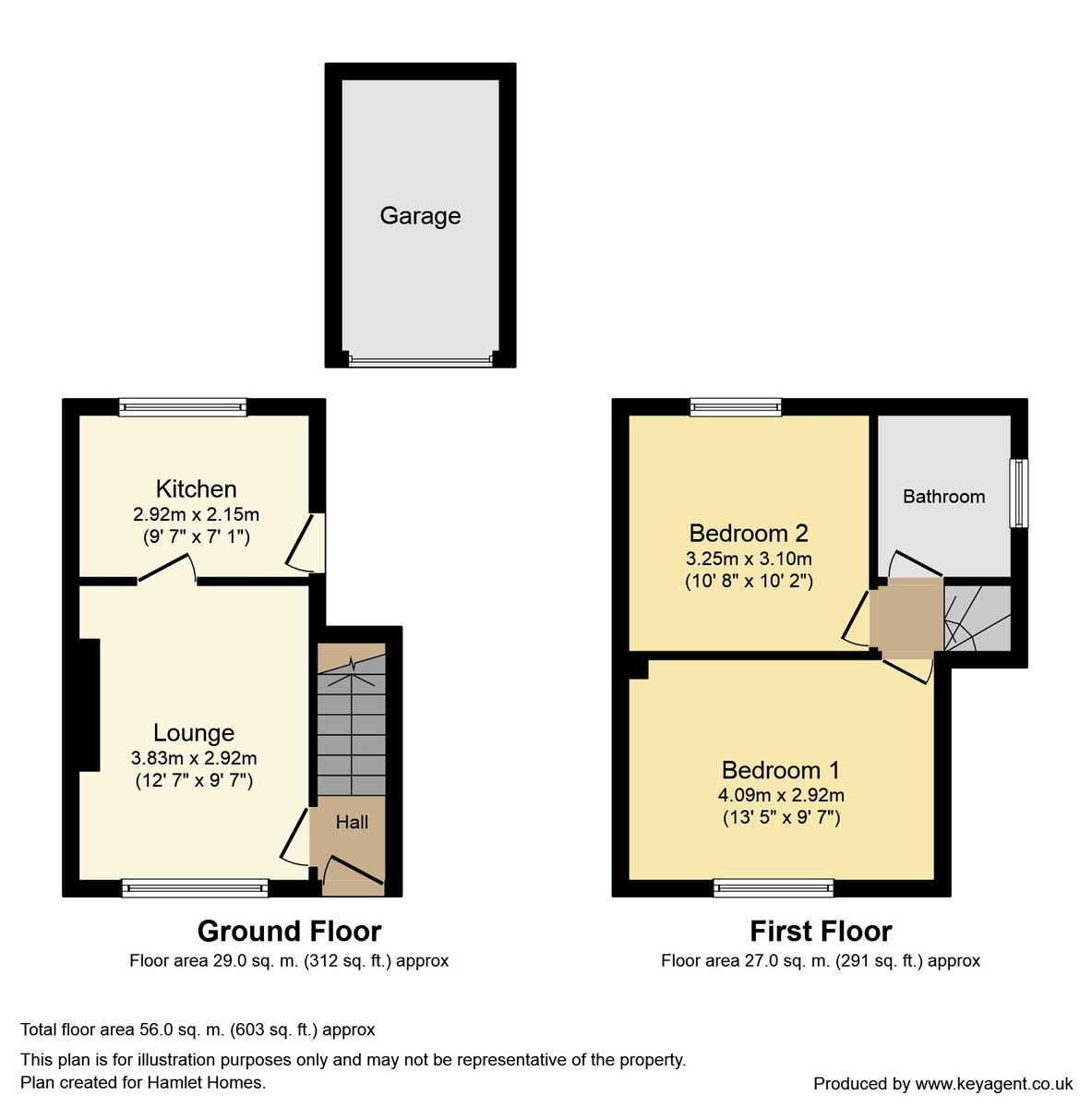 Floorplans For Marlborough Drive, Walton-Le-Dale